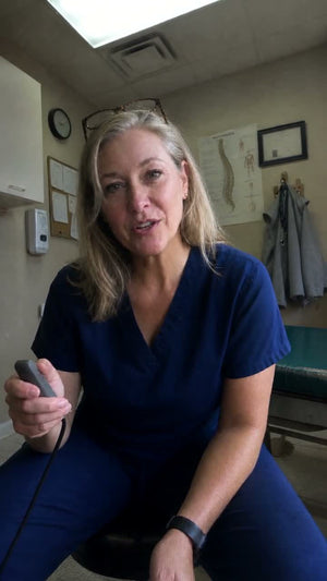 Dr. Joanne Lindgaard in her treatment room